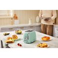 thumbnail image 3 of BEAR Toaster Grille-Pain 2 Slice Toaster, Extra Wide Slots, Retro Stainless Steel with High Lift Lever, Bagel and Muffin Function, Removal Crumb Tray, 3 of 5
