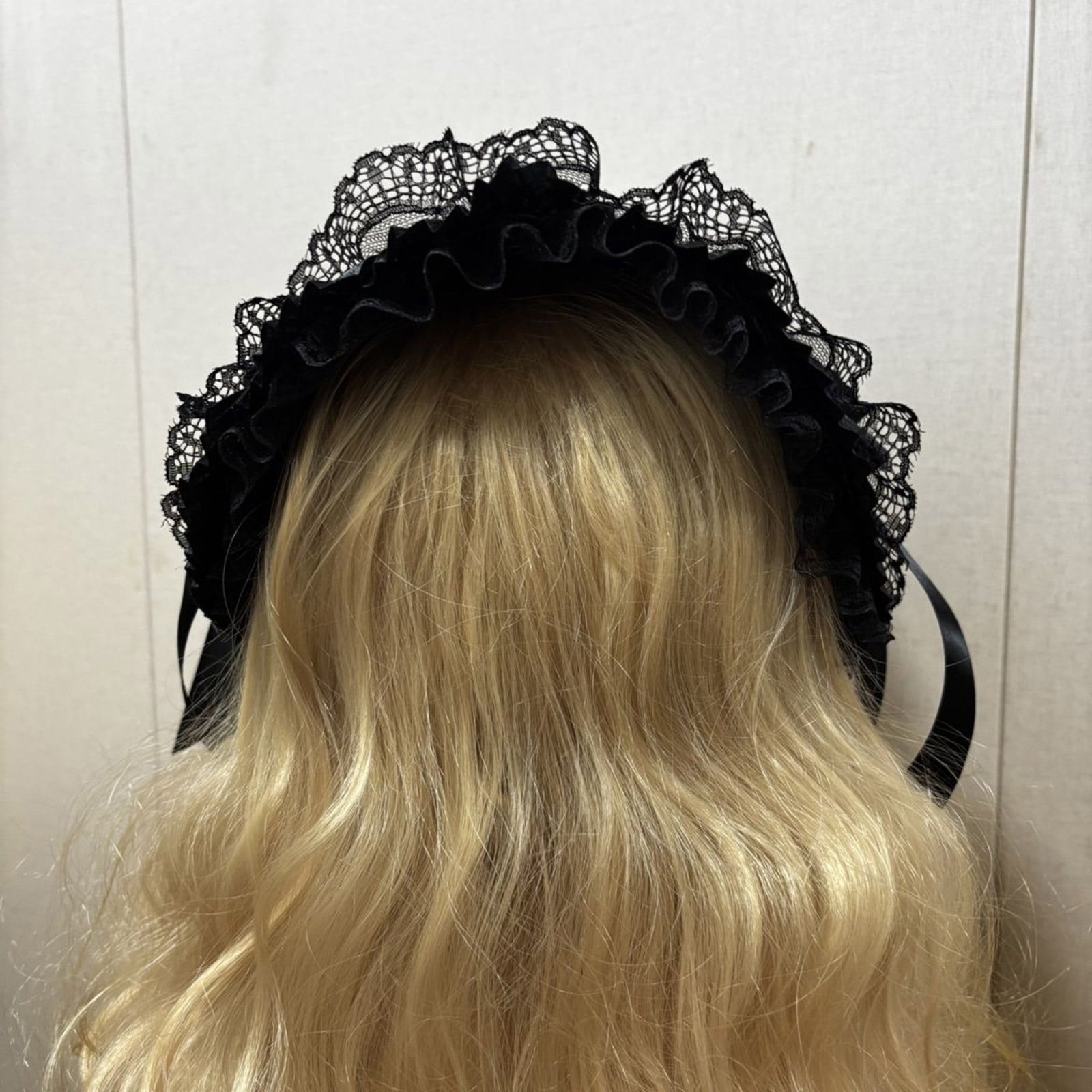 Woven Straw Bonnet Hat Adjustable Ribbon Necktie Hat for Theme Event Dressingup Roleplay Headwear For Masquerades Party