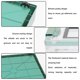 thumbnail image 3 of Greeniant Caja plegable para reptiles, jaula de cría, accesorios transparentes para el hogar, artesanía, tamaño compacto, jaulas para hámster, Terrarios S/Blanco Greeniant PT004138-01, 3 of 6