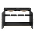 thumbnail image 5 of Modway Awaken 48" Double Sink Bathroom Vanity in Black Black, 5 of 7