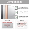thumbnail image 2 of Funda con Teclado JKSML para iPad Generación 9/8/7 de 10.2" Bluetooth Gris, 2 of 8