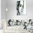 thumbnail image 1 of Design Art - Fille Illustrée Noire, 1 of 4