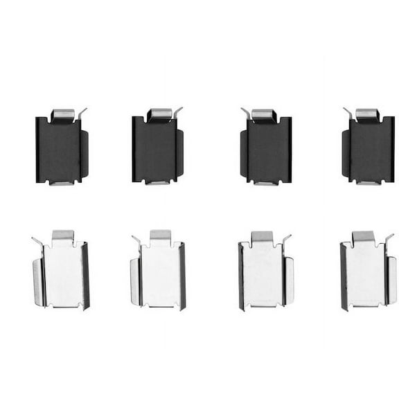 Front Brake Hardware Kit - Compatible with 2005 - 2014 Ford Mustang 4.0L V6 2006 2007 2008 2009 2010 2011 2012 2013