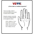 thumbnail image 5 of Guantes para Motociclista Protección de Policarbonato Verri Moto 1005 Extragrande, 5 of 5