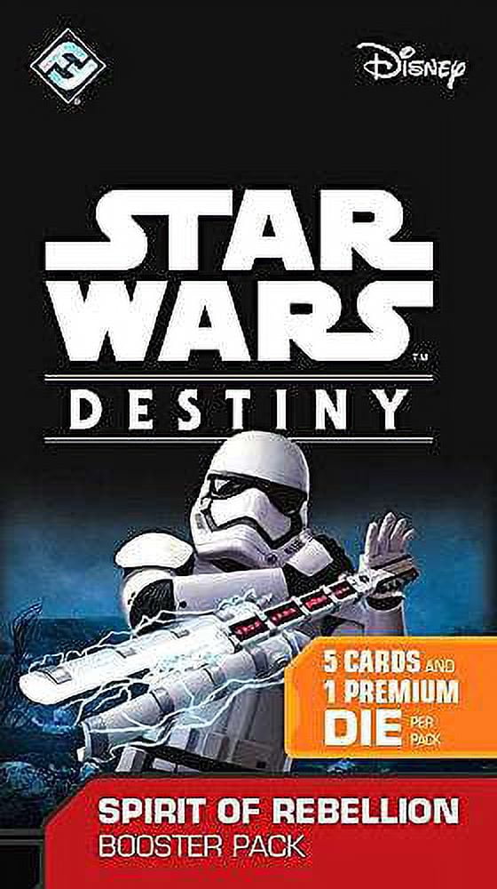 star wars destiny spirit of rebellion booster box TCG: [Dice & Cards] All cards that feature a corresponding die are either rare or legendary cards Star Wars Destiny Spirit of