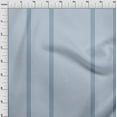 thumbnail image 3 of oneOone Cotton Cambric Light Grayish Blue Fabric Wide Stripe Quilting Supplies Print Sewing Fabric By The Yard 56 Inch Wide, 3 of 4