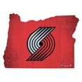 thumbnail image 2 of Fan Creations NBA Team Color Logo State Sign Wall Art, 2 of 2