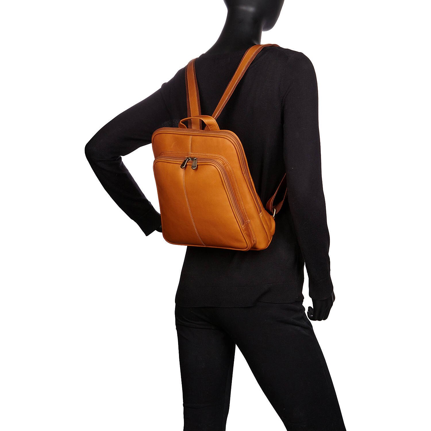 Le Donne Leather Nokota Backpack LD-8064 - image 4 of 4