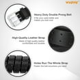 thumbnail image 4 of WHIPPY Leather Belt for Men, Mens Double Prong Casual Leather Belts for Jeans, 4 of 8