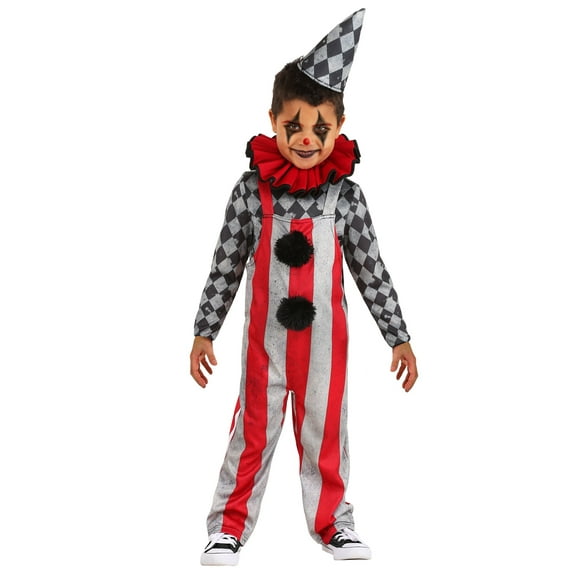 Toddler Wicked Circus Clown Costume