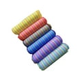 thumbnail image 3 of Faithtur Lit Flottant, Matelas Flottant à Rayures Arc-en-Ciel Fauteuil Lounge Gonflable, 3 of 9