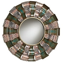 Ryker Wavy Wall Mirror Copper