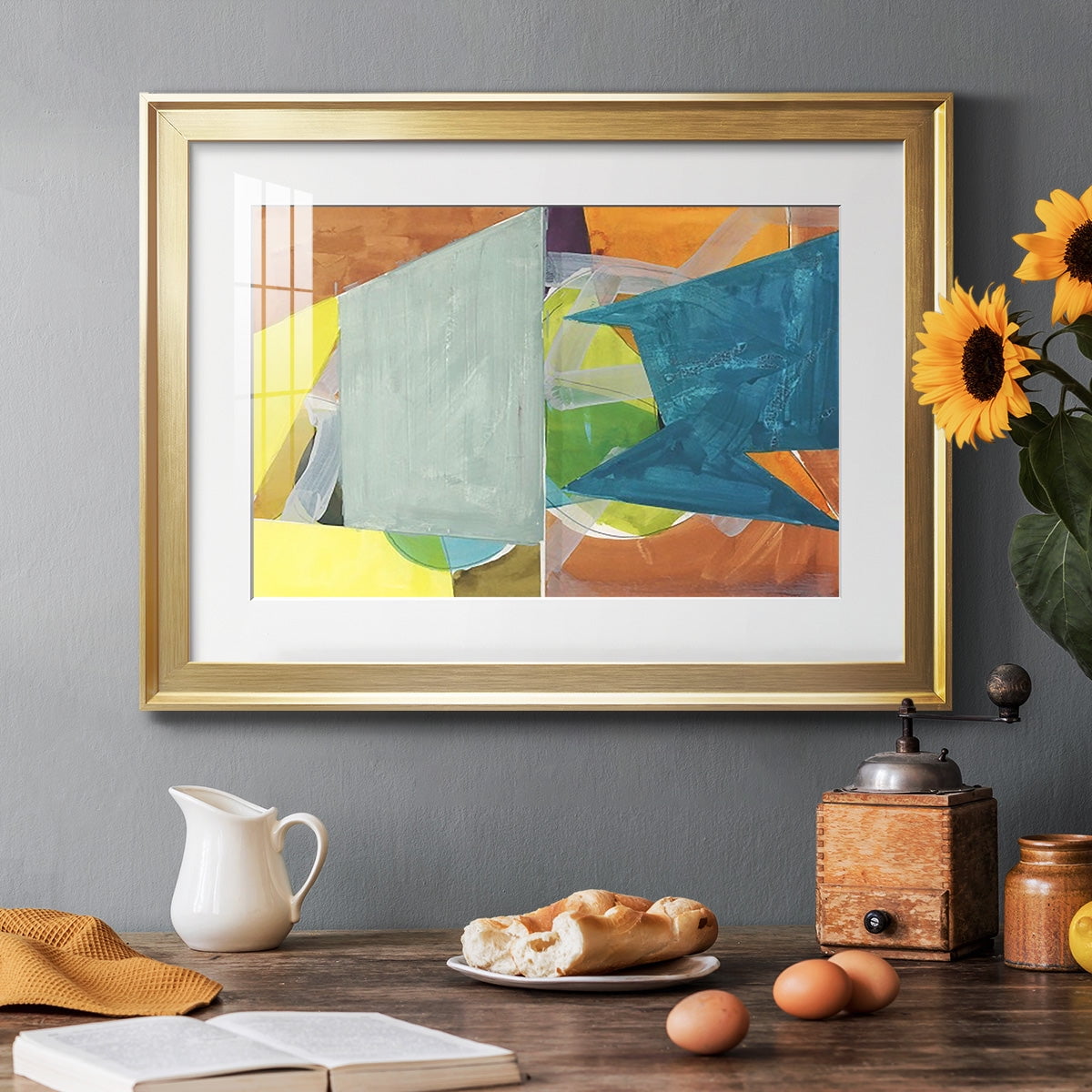 Jigsaw 2 Premium Framed Print - Ready to Hang