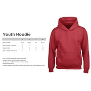 Hoodies for Girls Boys Hoody for Kids Teen Girls Hoody Kid Pullover Red Hooded Sweatshirt Size 6-8 10-12 14-16 18-20 - S M L XL - Age 6 to 20 Years Old Youth Hoodie