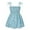 Blue, variant on Odeerbi Girls Dresses Baby Girl Clothes Toddler Summer Daisy Slip Dress Floral Beach Dress Flower Suspender Dress Sling Dress