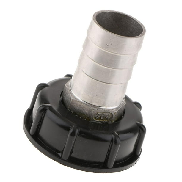 Adaptador de de de Agua IBC (rosca de 60 Mm a 32 Mm) - Accesorios de Válvula para Jardín / Cola Adaptador de manguera