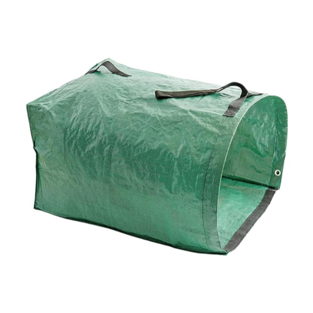 Bolsa para desechos de jardín, bolsa para hojas, 53 galones, fácil de usar, práctica y práctica pala para hojas, contenedor para desechos de jardín