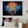 thumbnail image 1 of Designart Dream catcher framed wall Art, Colorful Dreamcatcher curious Dreams , Dream catcher Large framed wall art decor, Multi-Color Traditional White Framed Wall Art, White Color Frame, 1 of 5