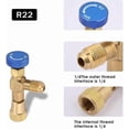 thumbnail image 5 of Lightweight R22 Refrigerant Flow Control Valve for Charging Pipes, 5 of 5