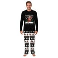 thumbnail image 3 of Hockey Day Christmas Matching Family Pajamas With Dog, Hockey Santa Player Holiday Pjs, Size NB to Men 6XL, 3 of 7