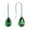 05-emerald-May, variant on 8X12mm Solitaire Teardrop Hook Sterling Silver Solitaire September Birthstone Created Sapphire Dangle Drop Earring for Women Jewelry Gift