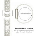 ANTHOUSE Compatible with Apple Watch Band 41mm + Case, Women Jewelry
