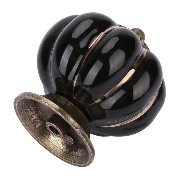 Bandillas De Cerámica De Estilo Europeo, Lindo Tirón De Manejo De Calabaza Para Gabinete, Cajón, Decoración De La Habitación, Instalación Fácil Con Tornillo, Para