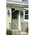 thumbnail image 1 of 1100 Series Aluminum Door Canopy with Support Arms, 1 of 4