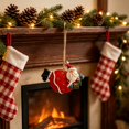 thumbnail image 2 of AZXY Christmas Tree Ornaments Hanging Decorations, Assorted Xmas Hanging Pendants for Winter Holiday Scene Decor, Indoor Home Party Mantel Window Festive Christmas Decor Supplies, 2 of 7