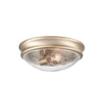 thumbnail image 4 of 5226-BN Millennium Lighting 1 Light Seeded Flush Mount-4.5 Inch Tall and 10 Inch Wide-Brushed Nickel Finish, 4 of 4