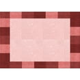 thumbnail image 1 of Ahgly Company Machine Washable Indoor Rectangle Transitional Grapefruit Red Area Rugs, 4' x 6', 1 of 7