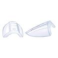 thumbnail image 2 of 1 Pair Eye Glasses Side Shields Safety Covers Eyewear Guards Clear Slip-on Design for Small Medium Large Frames, 2 of 9