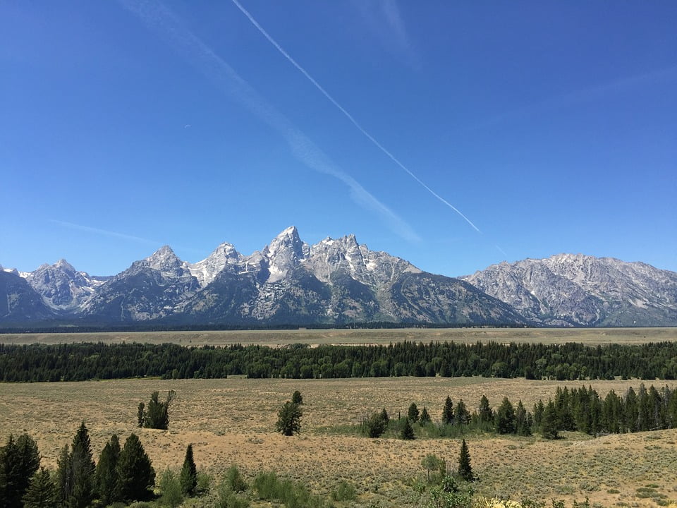 24 mountains. Титон (горный хребет). Гора Тетон. Teton range, Wyoming. Фото горы Титон.