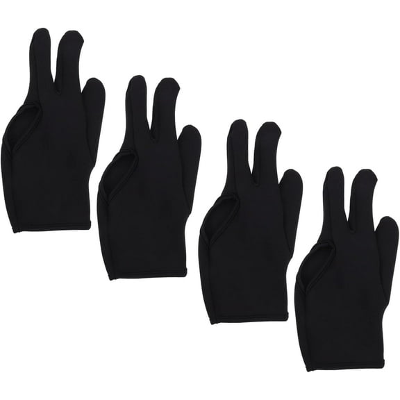 Jtbuh XLY 4Pcs Heat Resistant Finger Gloves for Hair Styling Curling Mitts for Hairdressing Comfortable and Design for Hair Curling and Flat Use