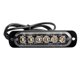 thumbnail image 1 of Barra de luz estroboscópica de 6 LED para advertencia de emergencia de vehículo de automóvil, lámpara de tablero Ámbar, 1 of 9