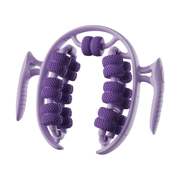 Rodiuiu Leg Massage Roller Anti-Cellulite Lymphatic Drainage Deep Tissue Therapy Thighs Arm Back Shoulder Muscle Relaxation Massage Tool with 26 Rollers