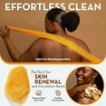 thumbnail image 6 of Bellanomi African Exfoliating Net Sponge, Ethically Sourced from Nigeria Bath Sponge Smooth Skin Bath Sponge Shower, 6 of 10