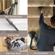 Kenmore Elite Pet Friendly Bagged Canister Vacuum Cleaner, with HEPA Filtration, Pet Hair Powermate Brush, Multi-Surface Cleaning for Carpet Floor Car Garage