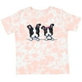 thumbnail image 3 of Inktastic Boston Terriers (dark Apparel) Boys or Girls Toddler T-Shirt, 3 of 5