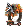 thumbnail image 1 of Guirnalda De Granja De Halloween, Decoraciones Vintage, Calabaza De Acción De Gracias, Camión, Ventana, Puerta, Decoración Colgante De Pared sonducket HA037688-00, 1 of 6