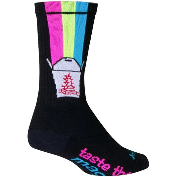 SockGuy Crew Magic Box Socks - 6 inch Black Large/X-Large