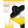 thumbnail image 5 of Extracteur d’Agrumes Électrique Big Boss – Activation One-Touch, Extracteur Réversible Automatique, Capacité de 25 oz, Noir, 5 of 5