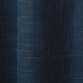 thumbnail image 5 of Exclusive Home Bensen 100% Blackout Grommet Top Curtain Panel Pair, 52"x84", Indigo, Set of 2, 5 of 8