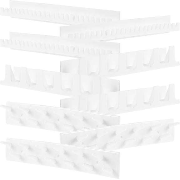 UPKOCH 1 Set Jewelry Stand for Wall Simple White Wall Hanging Jewelry Rack Multi-functional Storage for Women