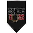 thumbnail image 2 of Pet and Dog Bandana Screen Printed, "Derby Dude", 2 of 10