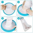 thumbnail image 5 of Waterproof Adult Leg Cast Protector, Cast Shower Bag for Broken Knees, Toe, Ankle, Foot Injury, Burns, Adult Leg Cast Protector Keep Wounds and Bandage Dry, 5 of 5