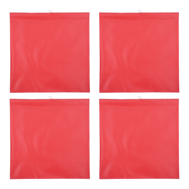 unbranded 4Ud Señal De Advertencia Roja Para Remolques Con Bucle De Y Alta Visibilidad