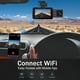 thumbnail image 5 of Cámara de tablero Byikun Dual 1080P con WiFi, visión nocturna por infrarrojos, sensor de gravedad y tarjeta de 64 GB para mayor seguridad y comodidad en el automóvil., 5 of 7