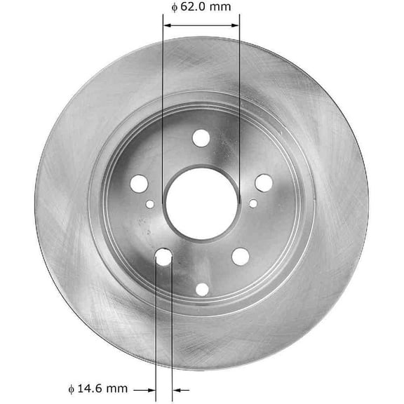 Bendix PRT5922 Premium Brake Rotor