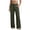 BRS45-Army Green, variant on Womens Butterlift Wide Leg Pants Pockets - High Waisted Athletic Pants Lightweight Workout Lounge Yoga Loungewear Casual Womens Brown L